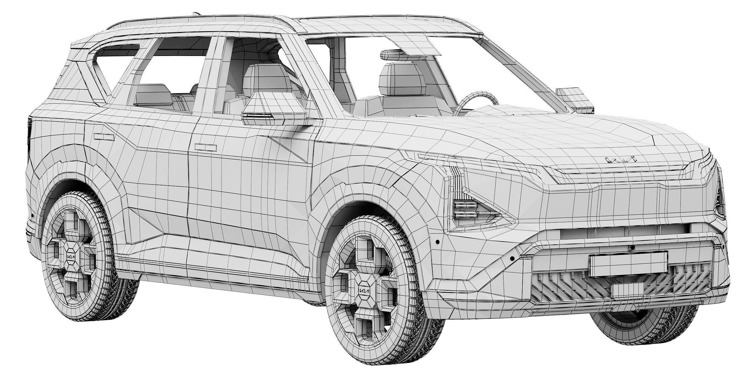 Kia EV5 GT-Line 2026 3D model_14
