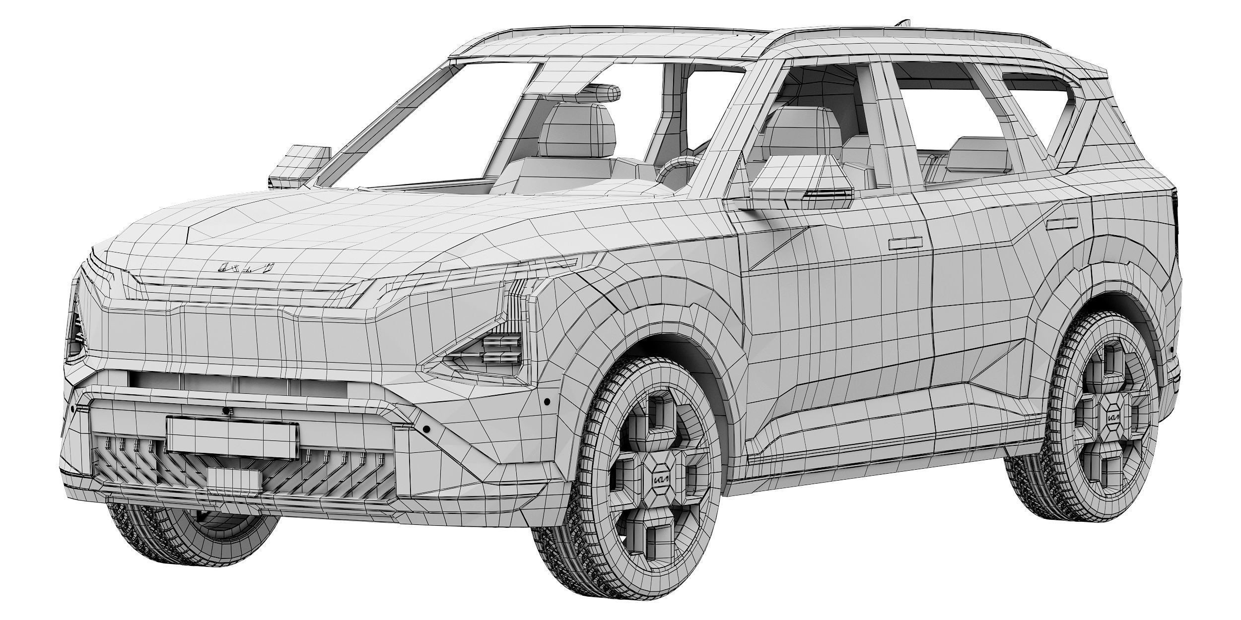 Kia EV5 GT-Line 2026 3D model_13