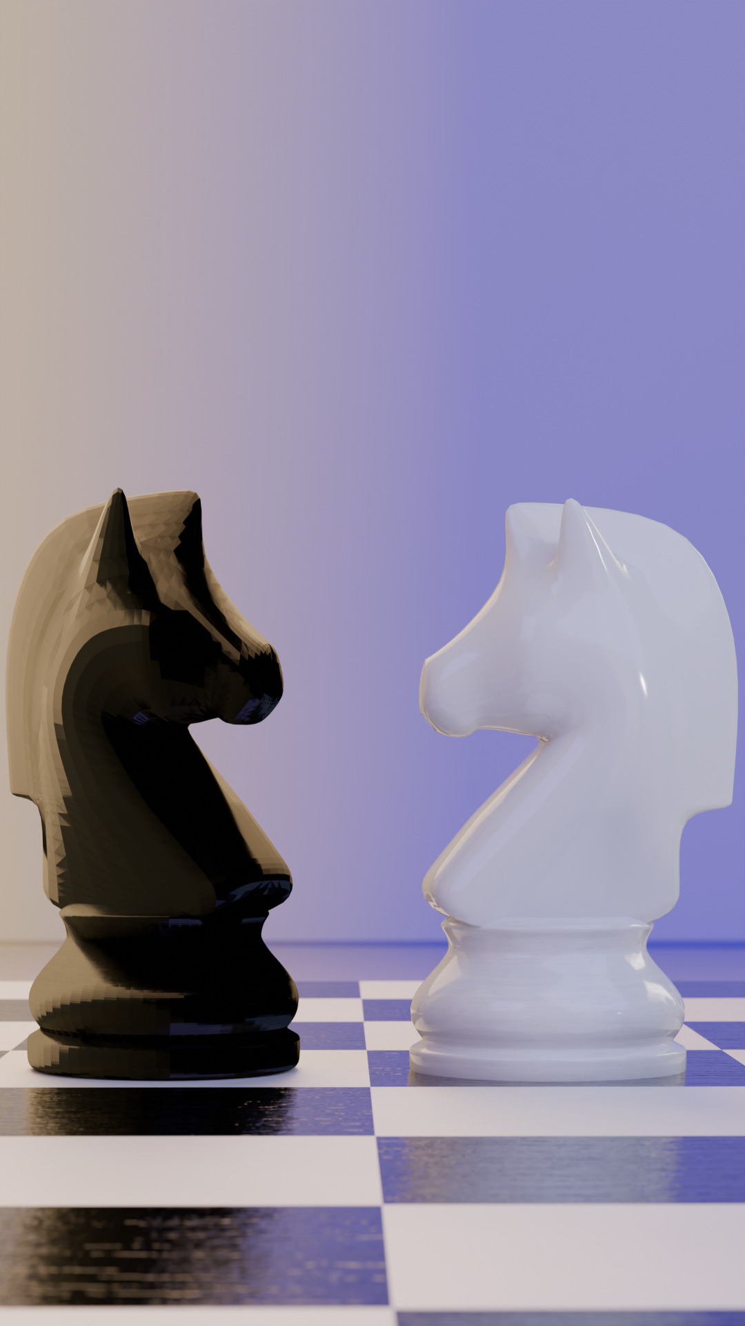Realistic Chess Set 3D Model 3D model_4