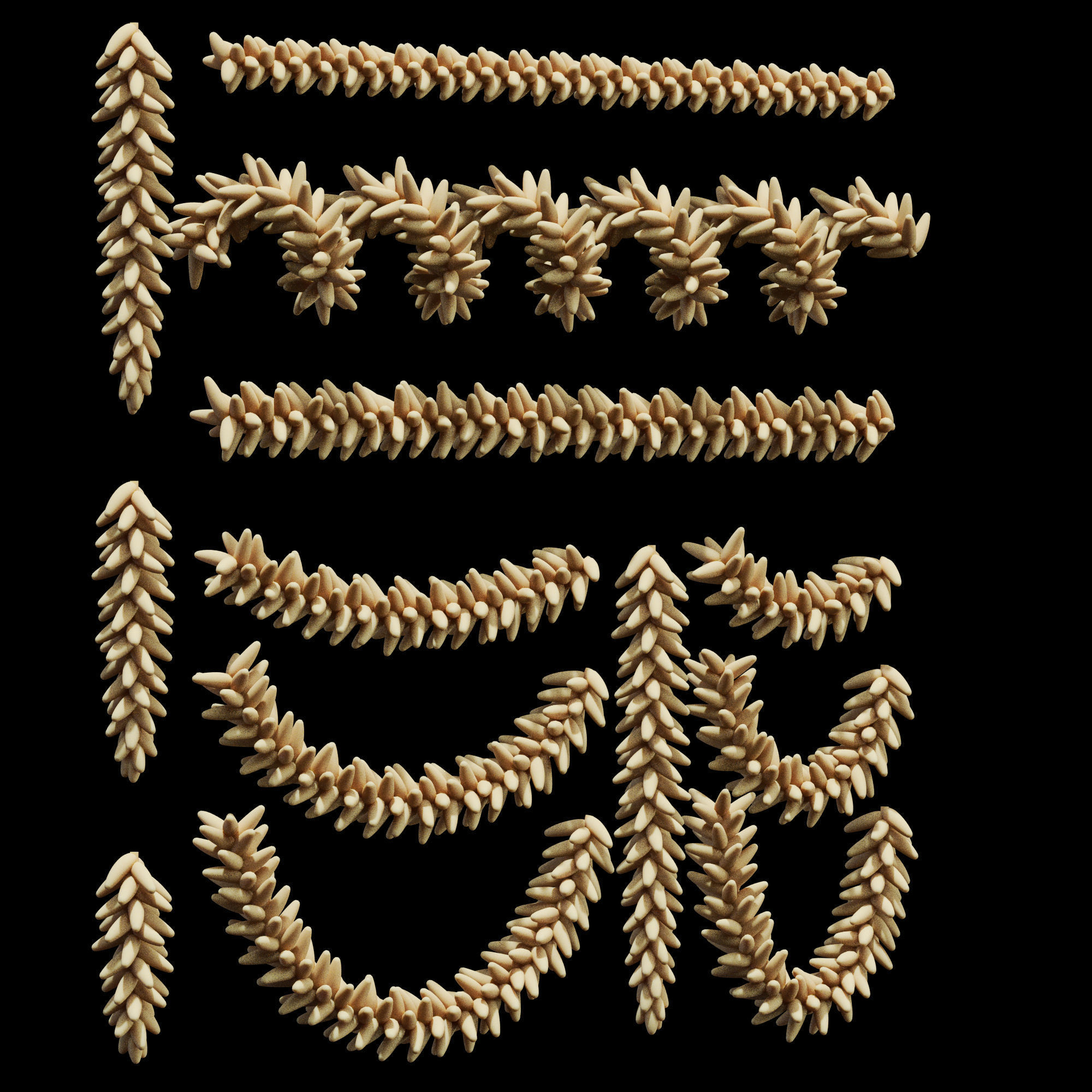 3dprint Garlands 01 3D print model_3