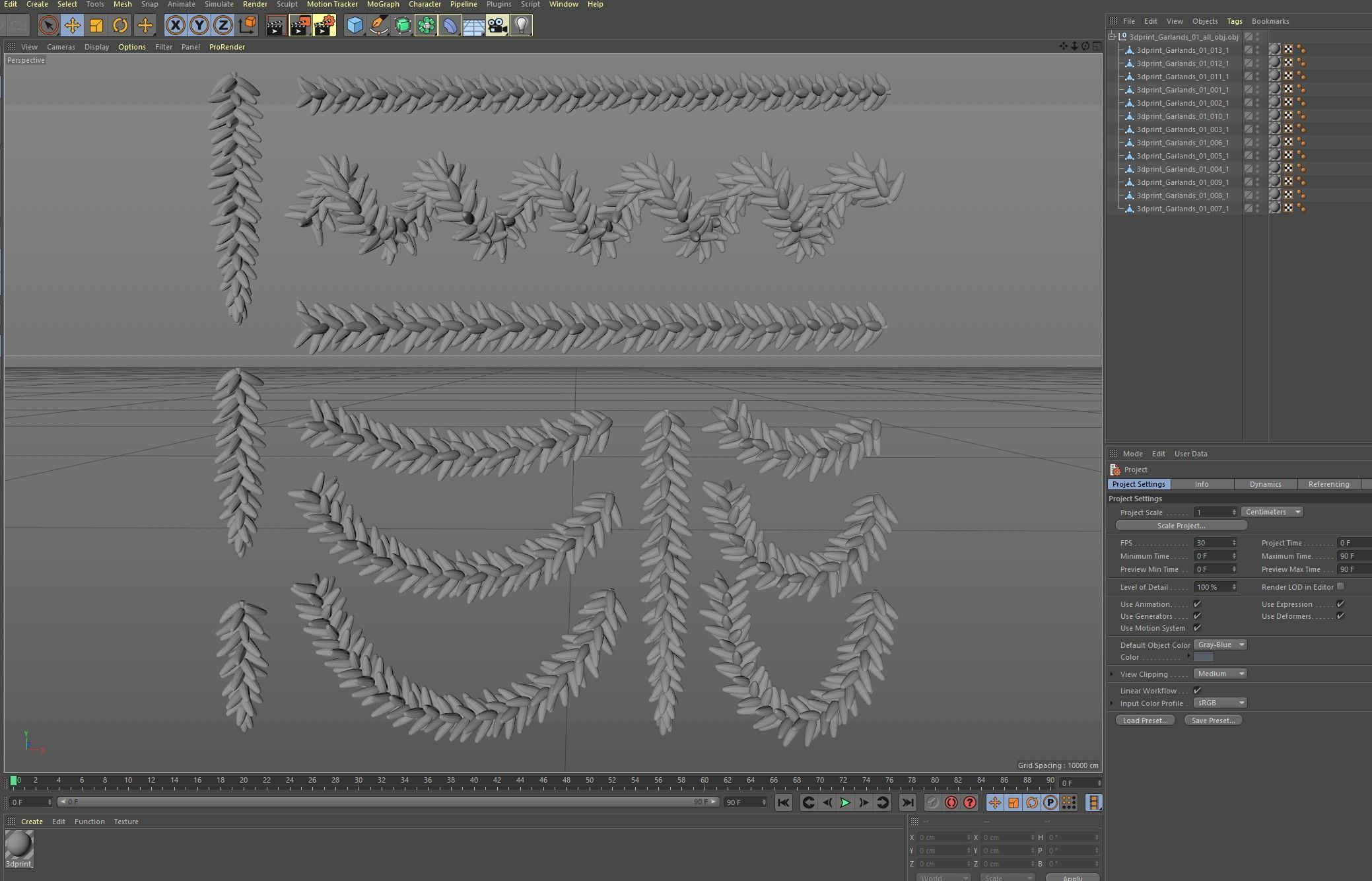 3dprint Garlands 01 3D print model_8