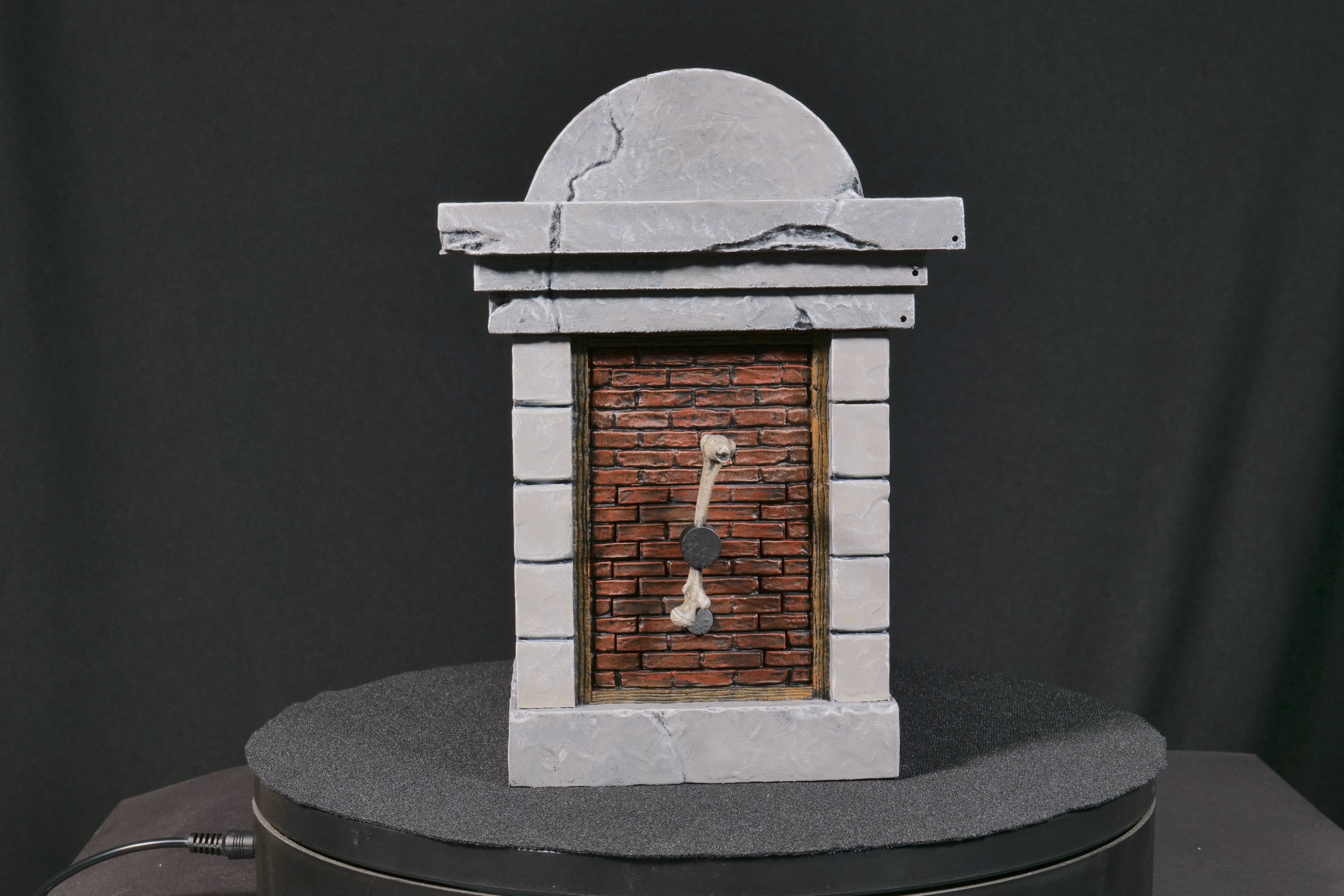 Accurate Haunted Mansion Bricklayer Tomb Anaheim Version  3D print model_4