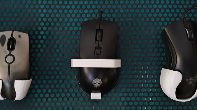 Rexus Xierra G23 Mouse Holder 3D print model