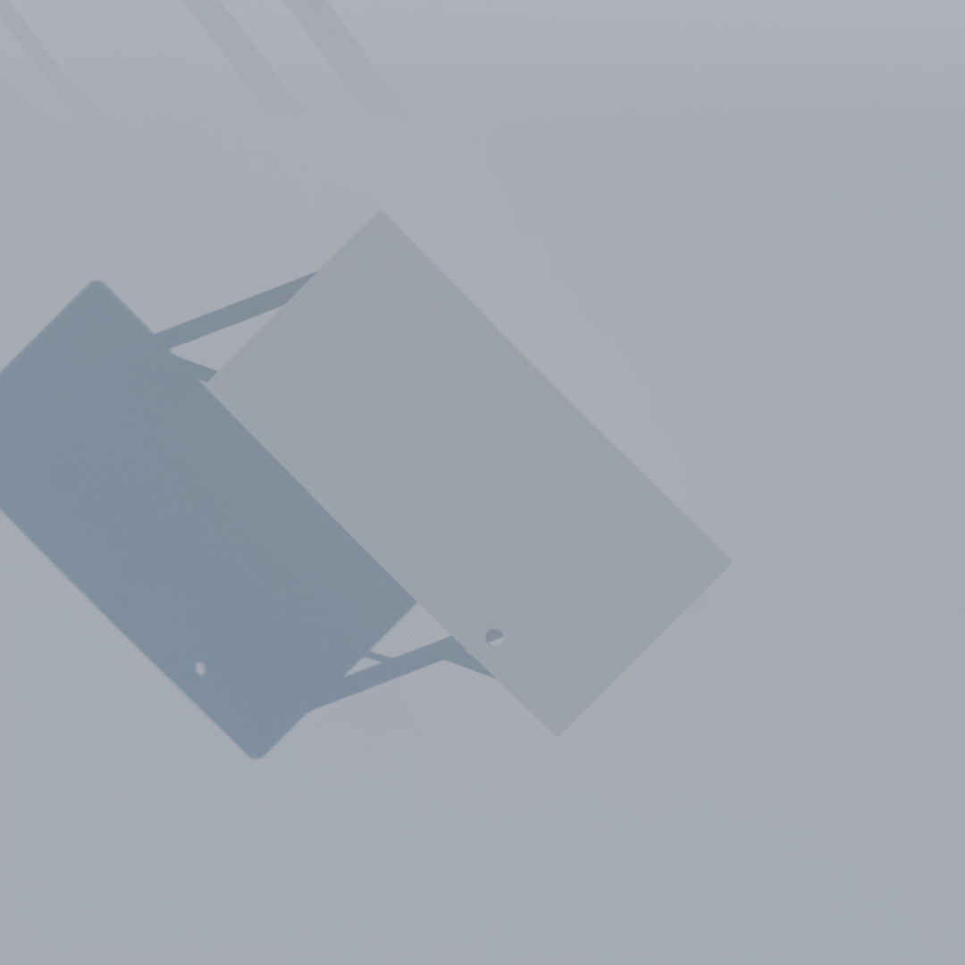 Low Poly Gaming Desk 3D Model - Simple Office Table 3D model_4