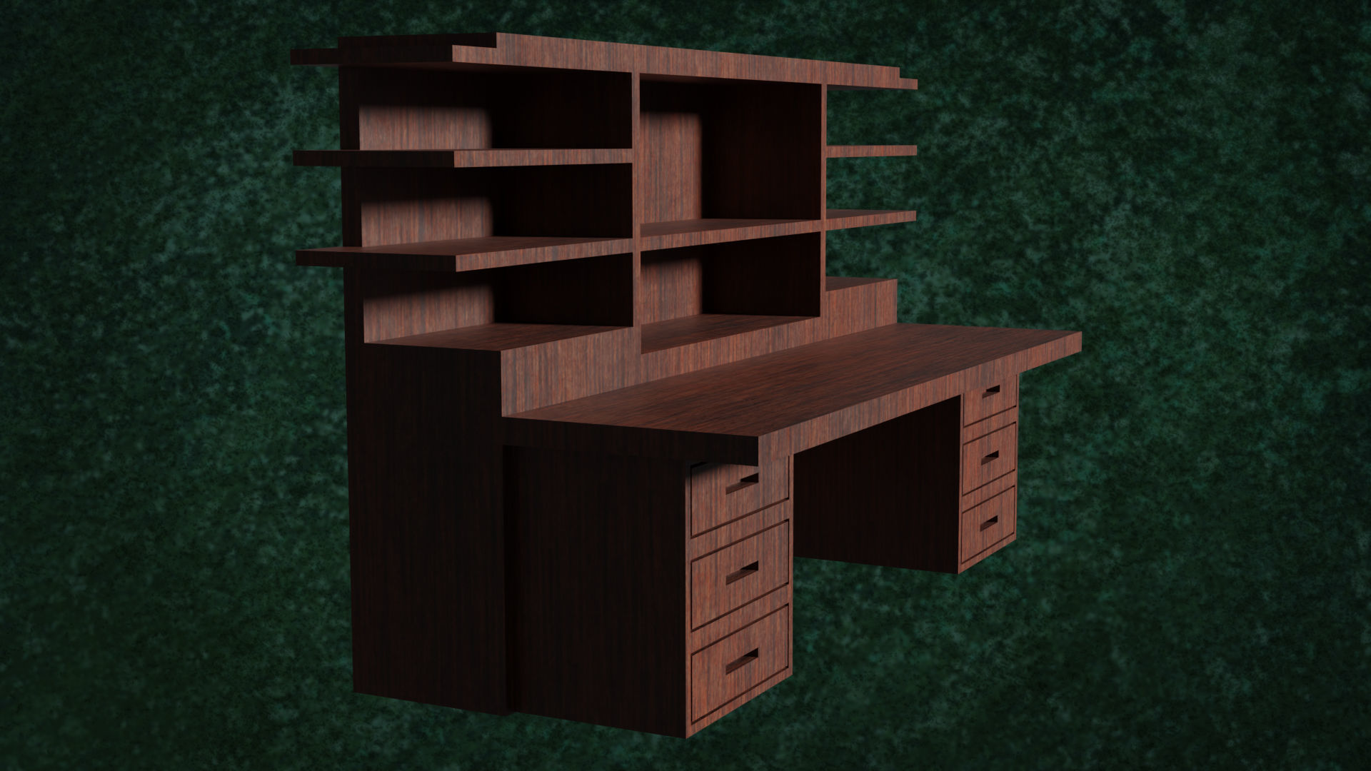 Deco Desks NexVaultFocus Series Lot1 N7-9 Group 3 3D model_12