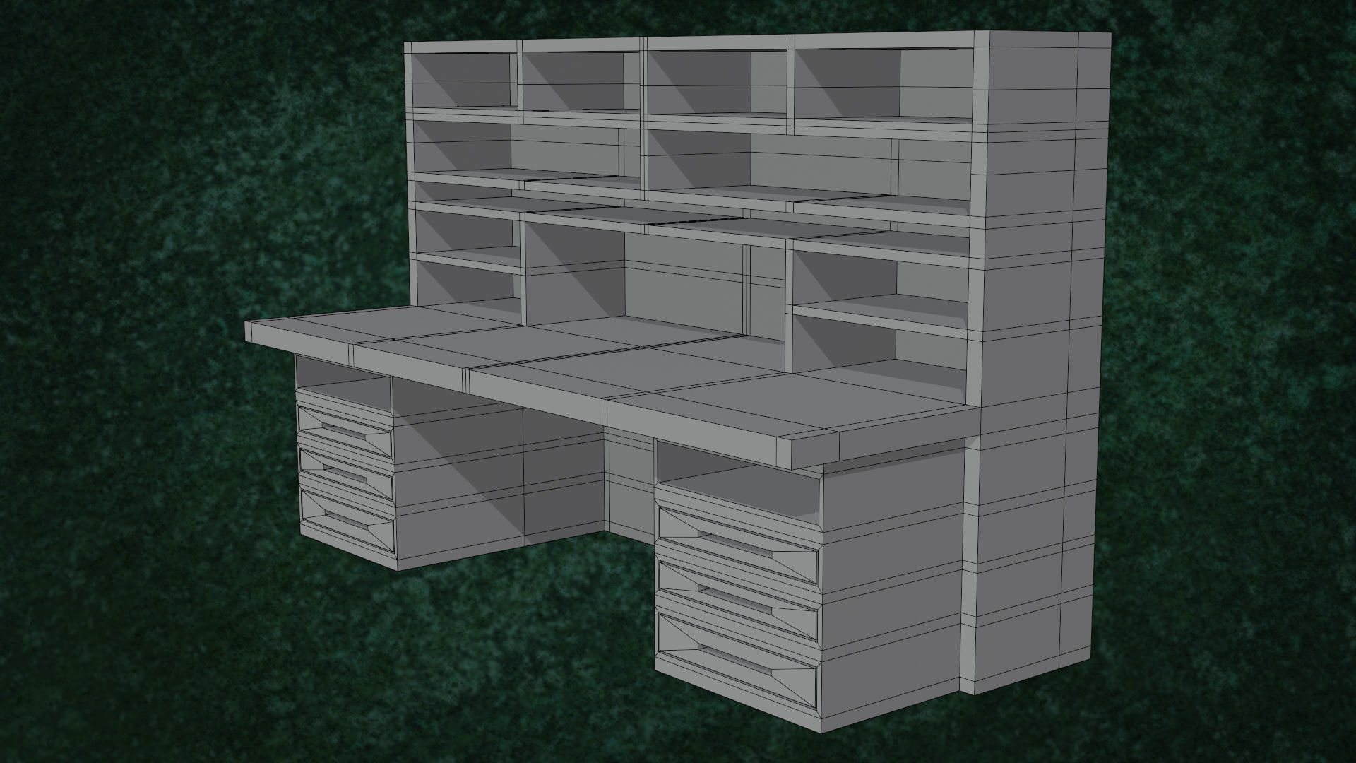 Deco Desks NexVaultFocus Series Lot1 N7-9 Group 3 3D model_19