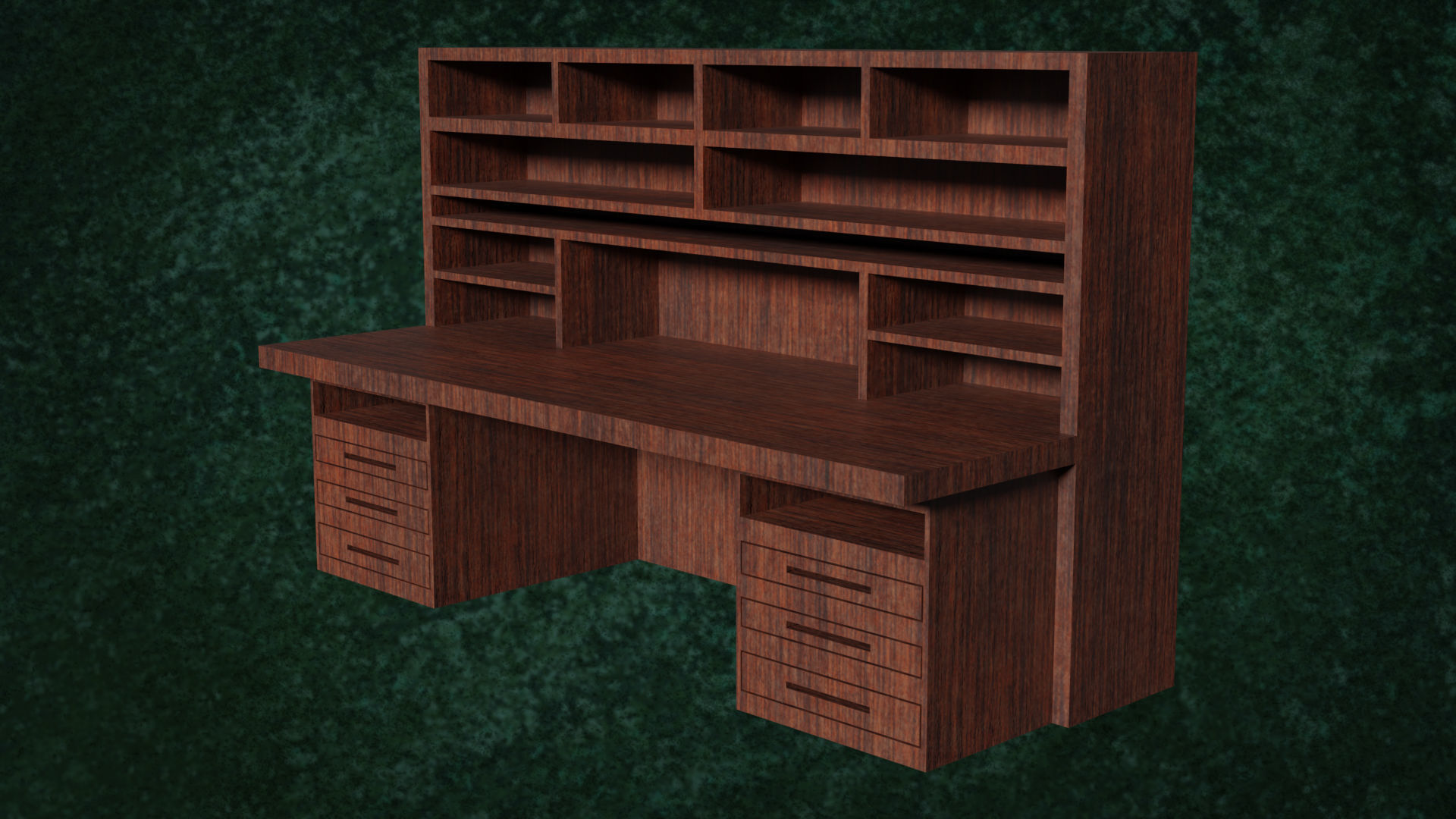 Deco Desks NexVaultFocus Series Lot1 N7-9 Group 3 3D model_10