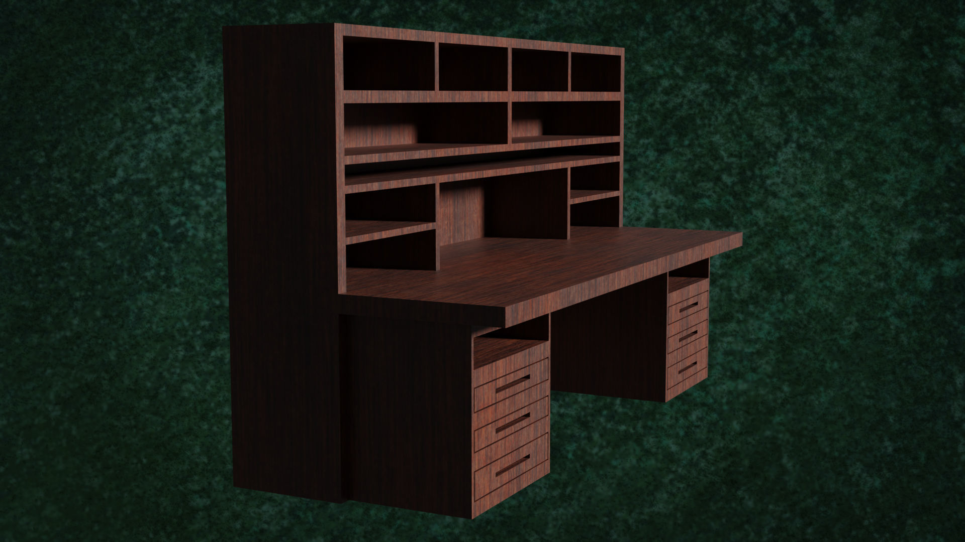 Deco Desks NexVaultFocus Series Lot1 N7-9 Group 3 3D model_13