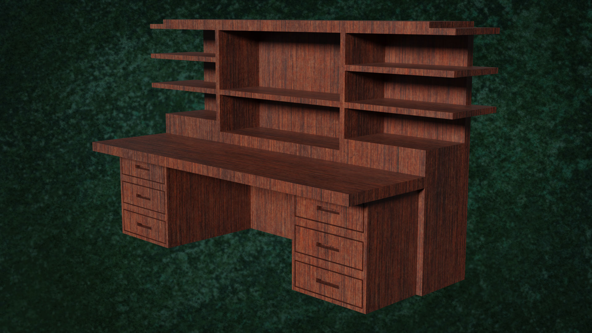 Deco Desks NexVaultFocus Series Lot1 N7-9 Group 3 3D model_9