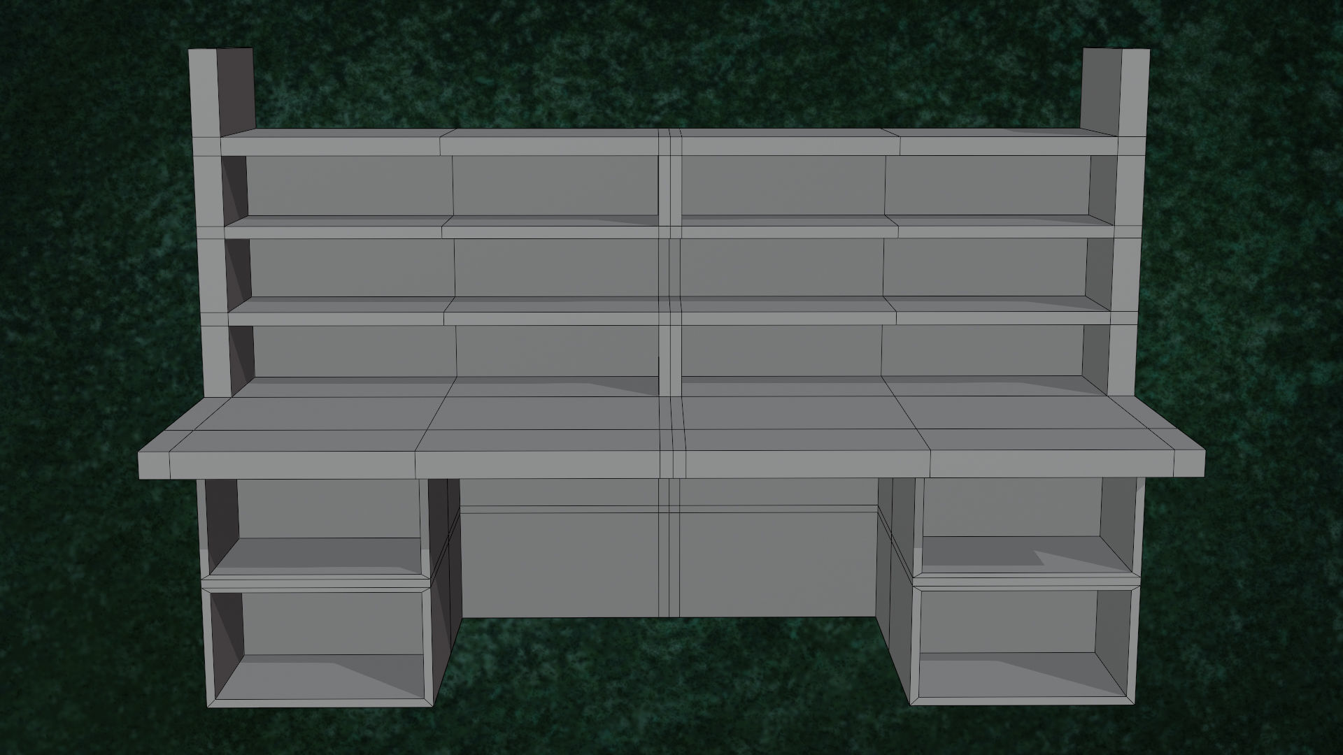 Deco Desks NexVaultFocus Series Lot1 N7-9 Group 3 3D model_14