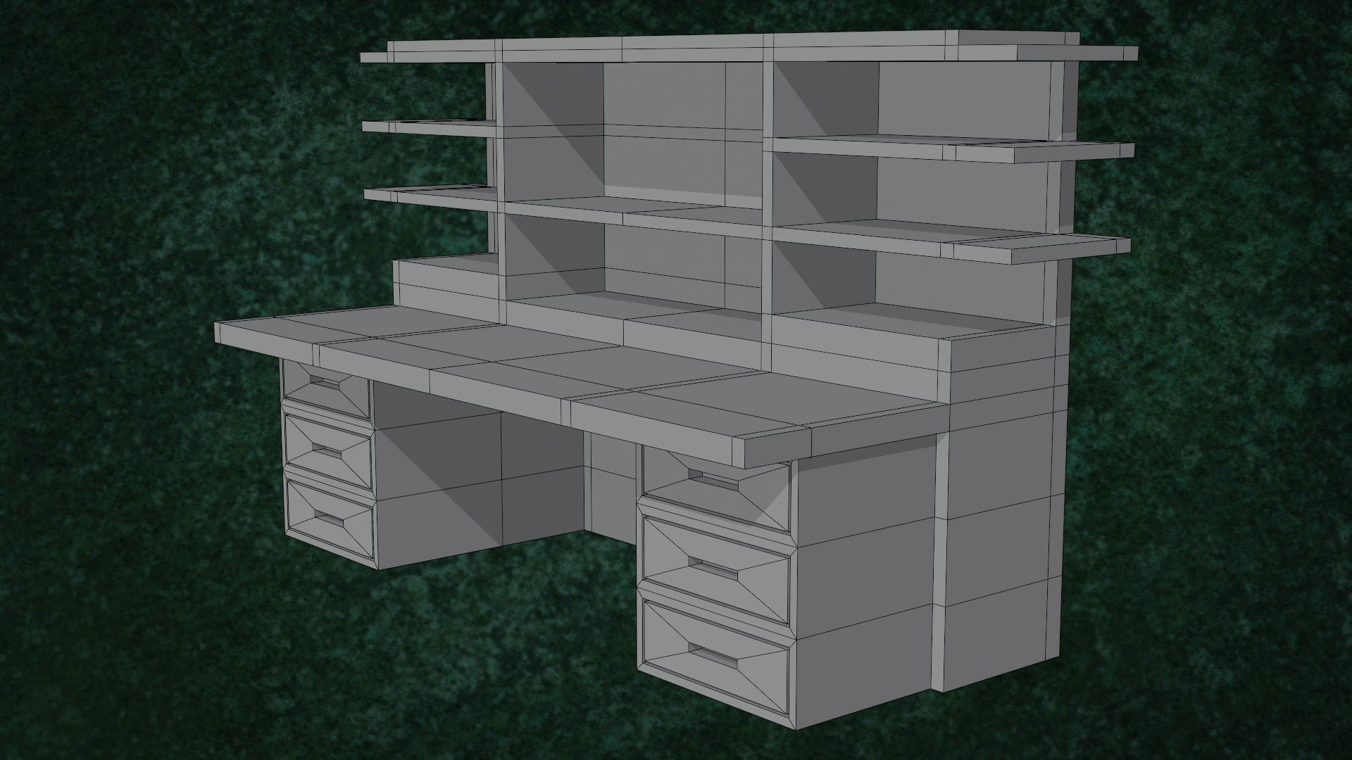 Deco Desks NexVaultFocus Series Lot1 N7-9 Group 3 3D model_18