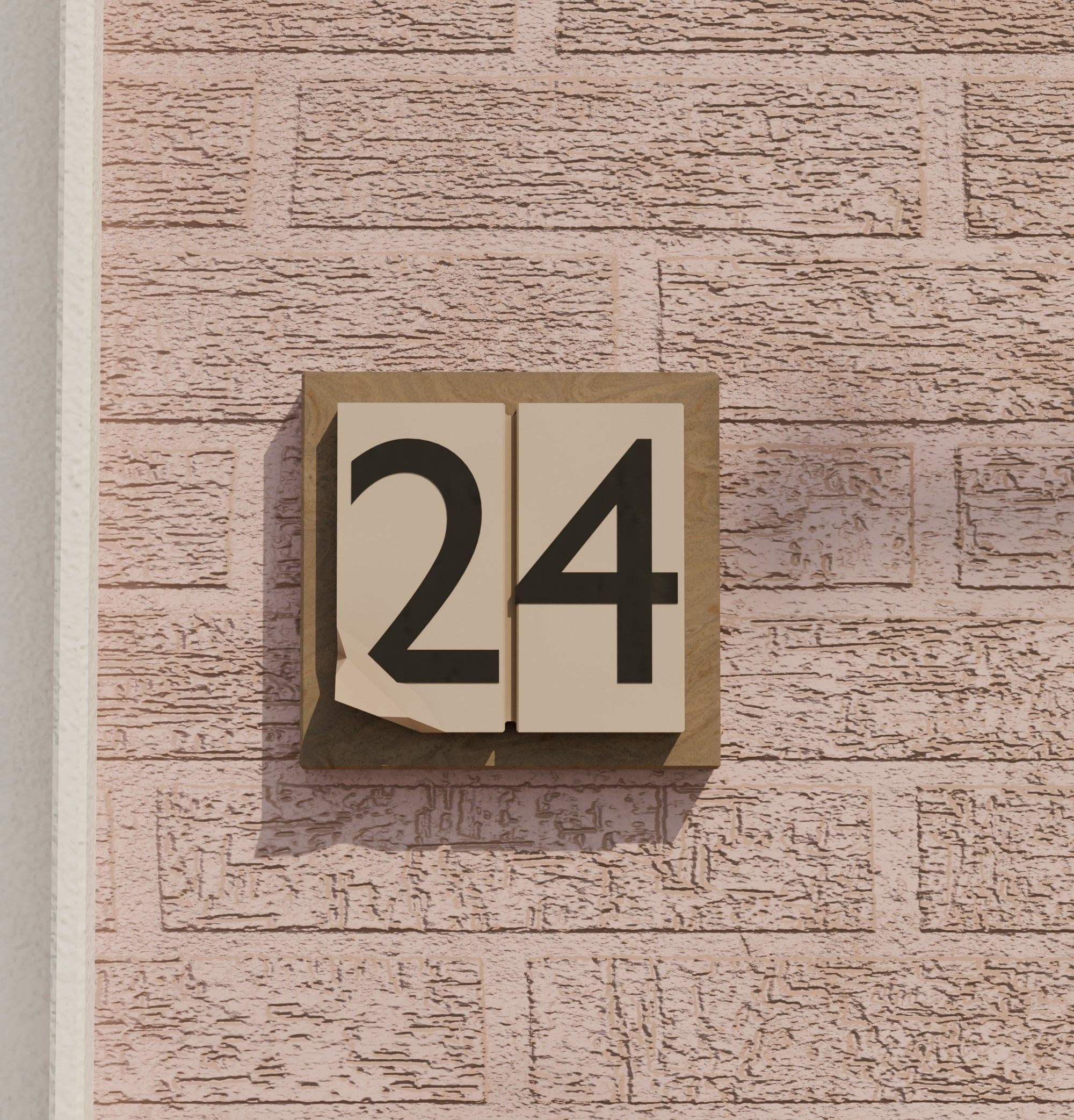 london house Low-poly 3D model_19