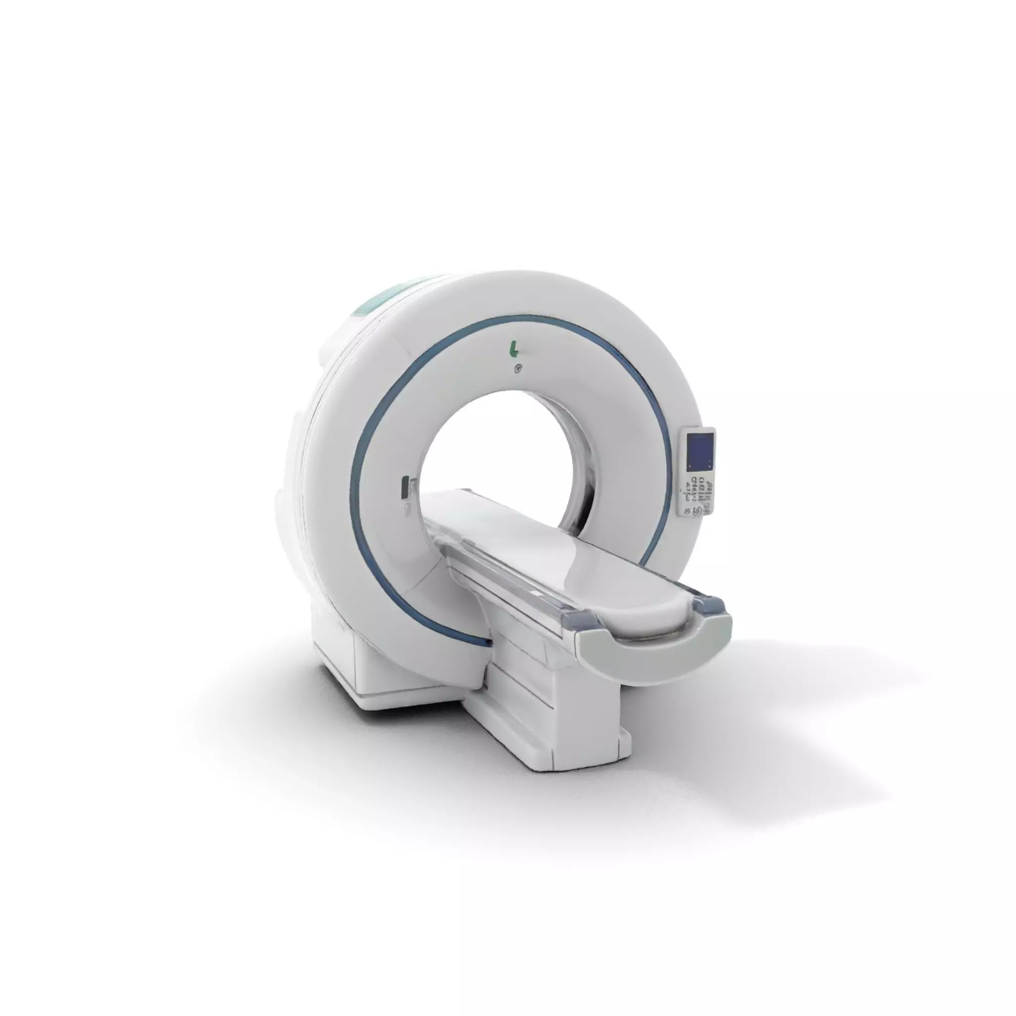 Advanced MRI Scanner Model Pack with Realistic Features Low-poly 3D model_0