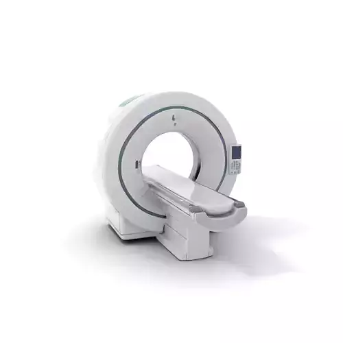 Advanced MRI Scanner Model Pack with Realistic Features Low-poly 3D model