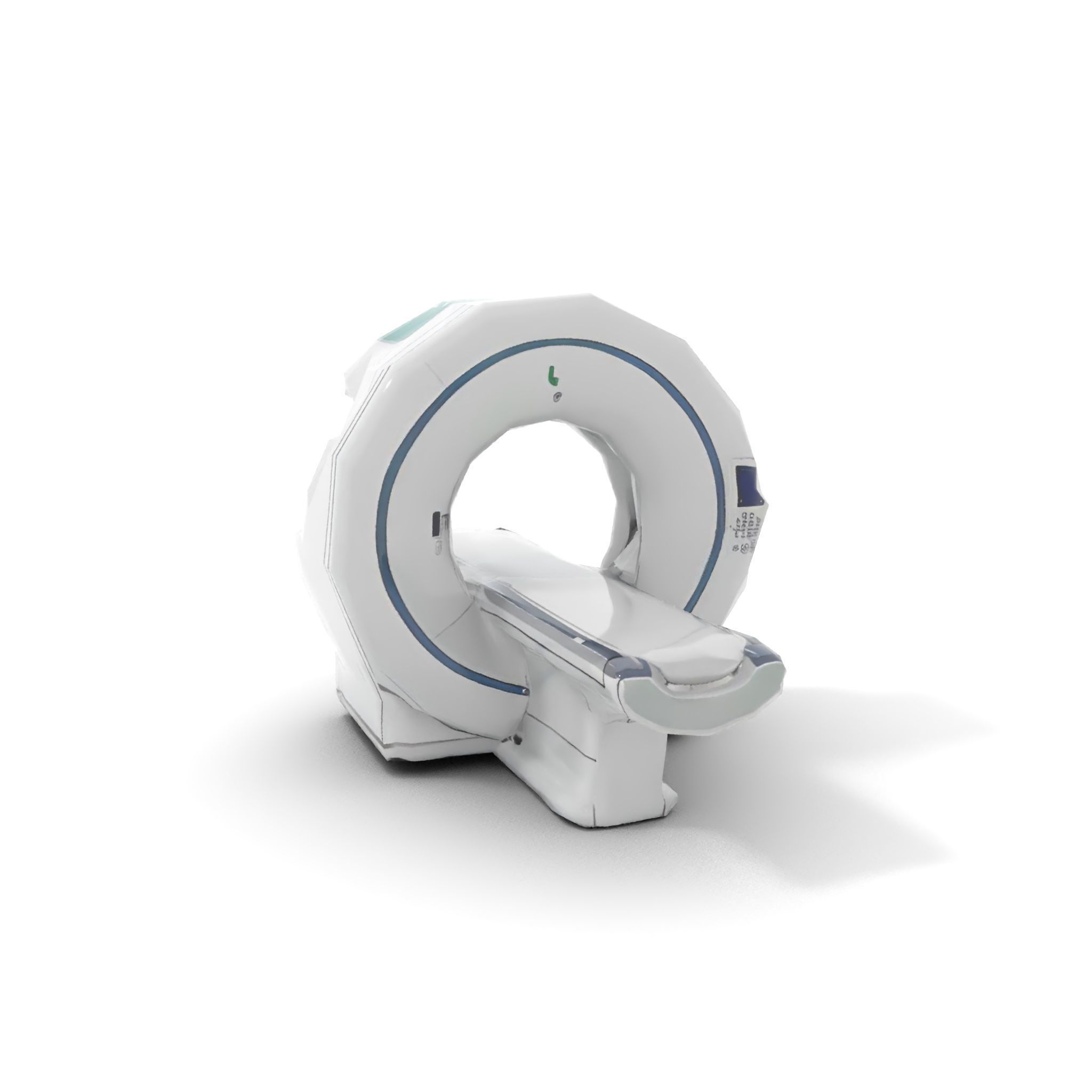 Advanced MRI Scanner Model Pack with Realistic Features Low-poly 3D model_23