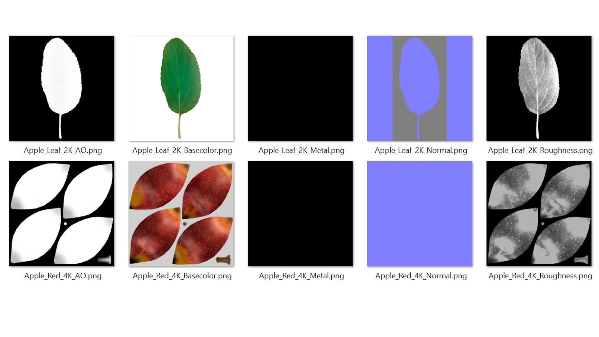 Apple Red Low-poly 3D model_12