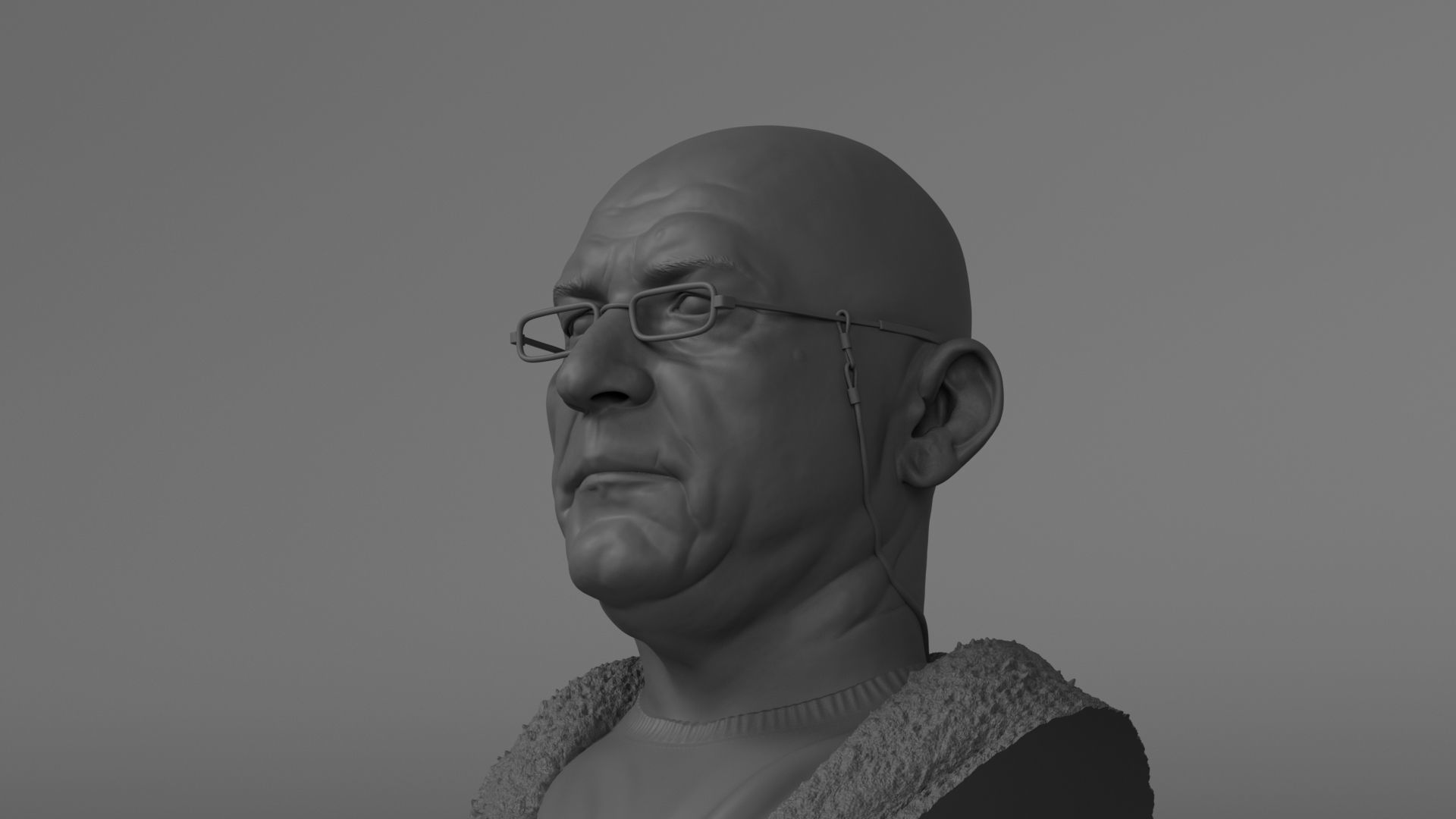 Brian Glover - Andrews - Alien 3 3D print model_13