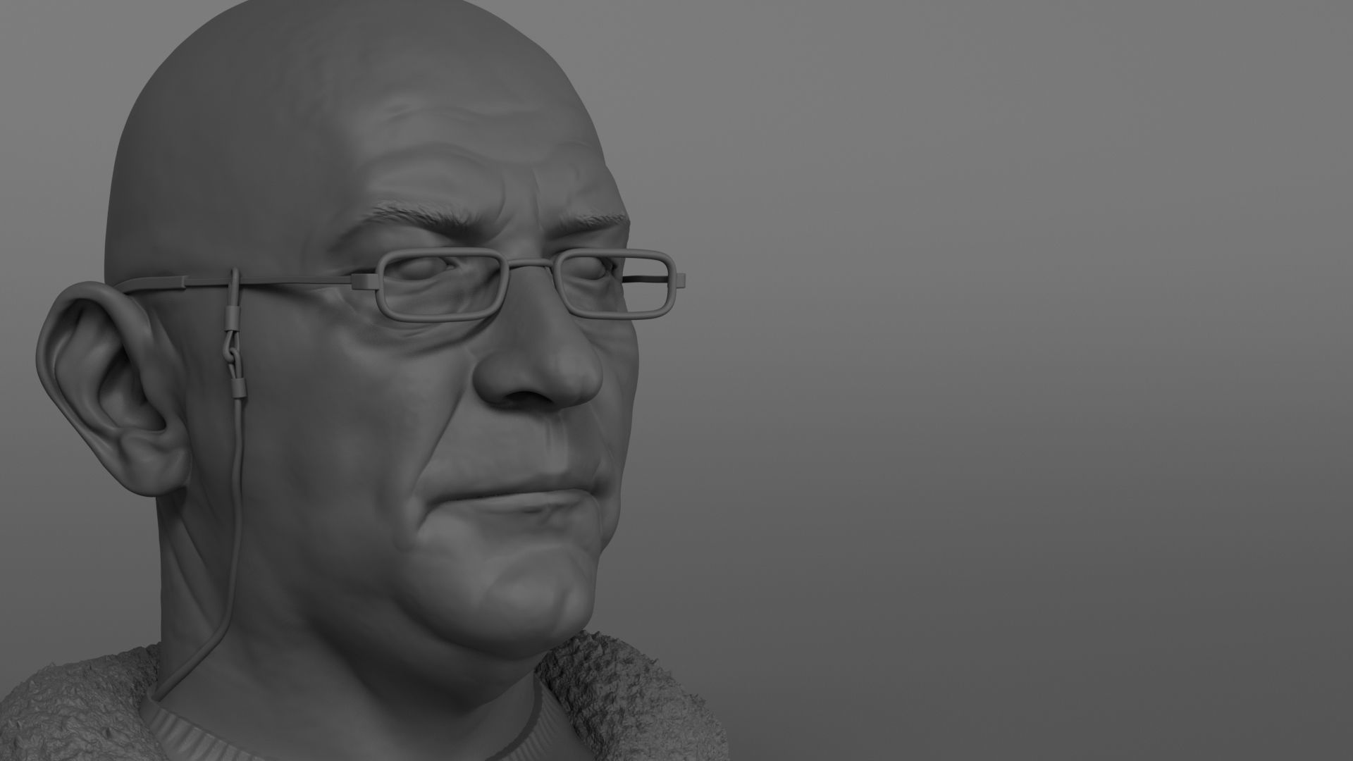 Brian Glover - Andrews - Alien 3 3D print model_8