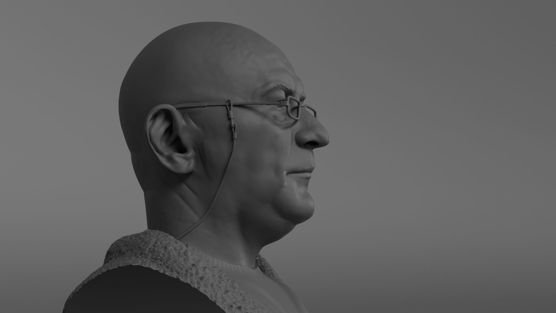 Brian Glover - Andrews - Alien 3 3D print model_7