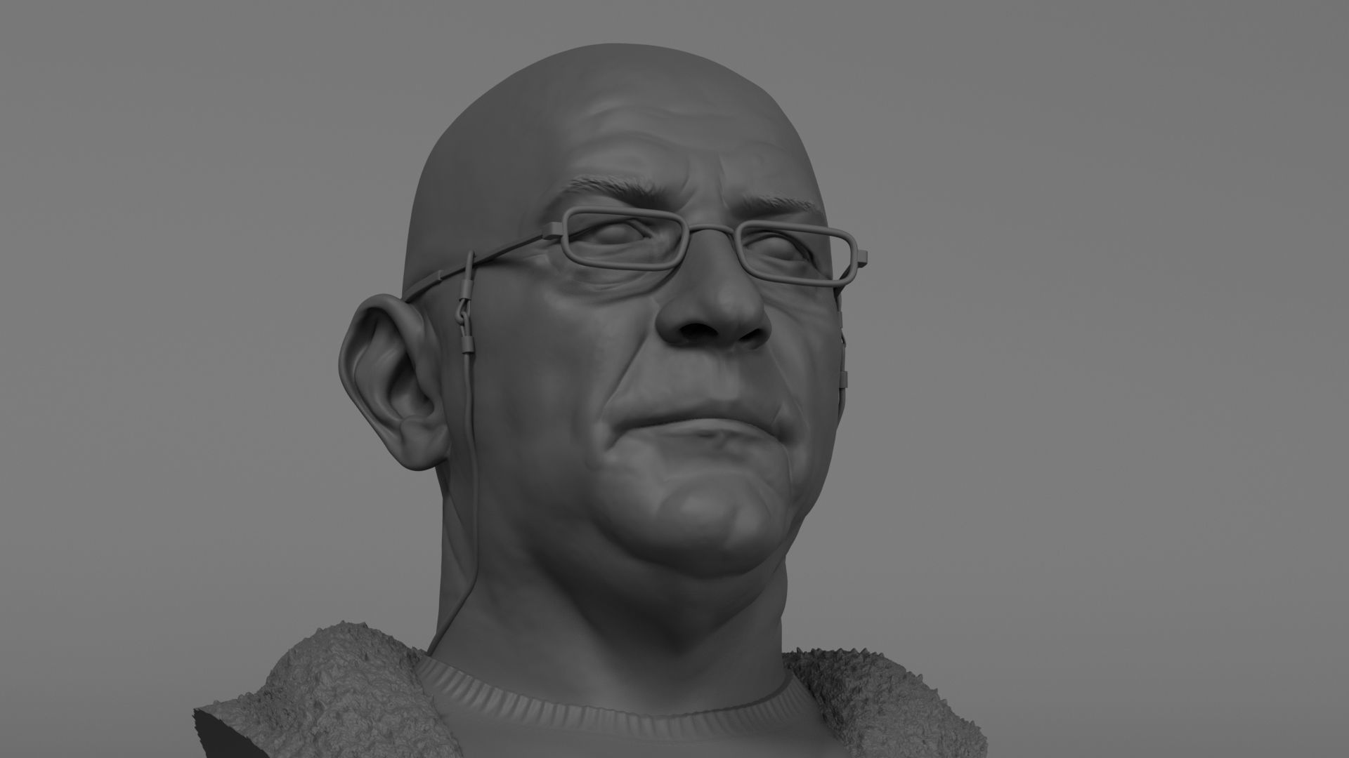 Brian Glover - Andrews - Alien 3 3D print model_12