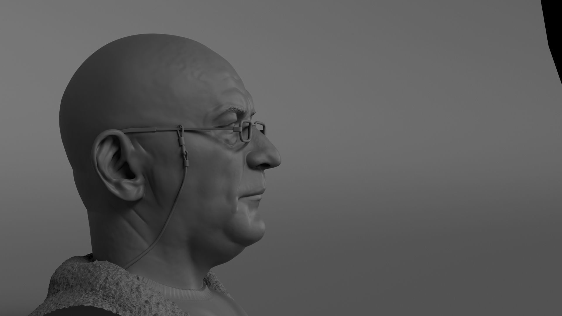 Brian Glover - Andrews - Alien 3 3D print model_15