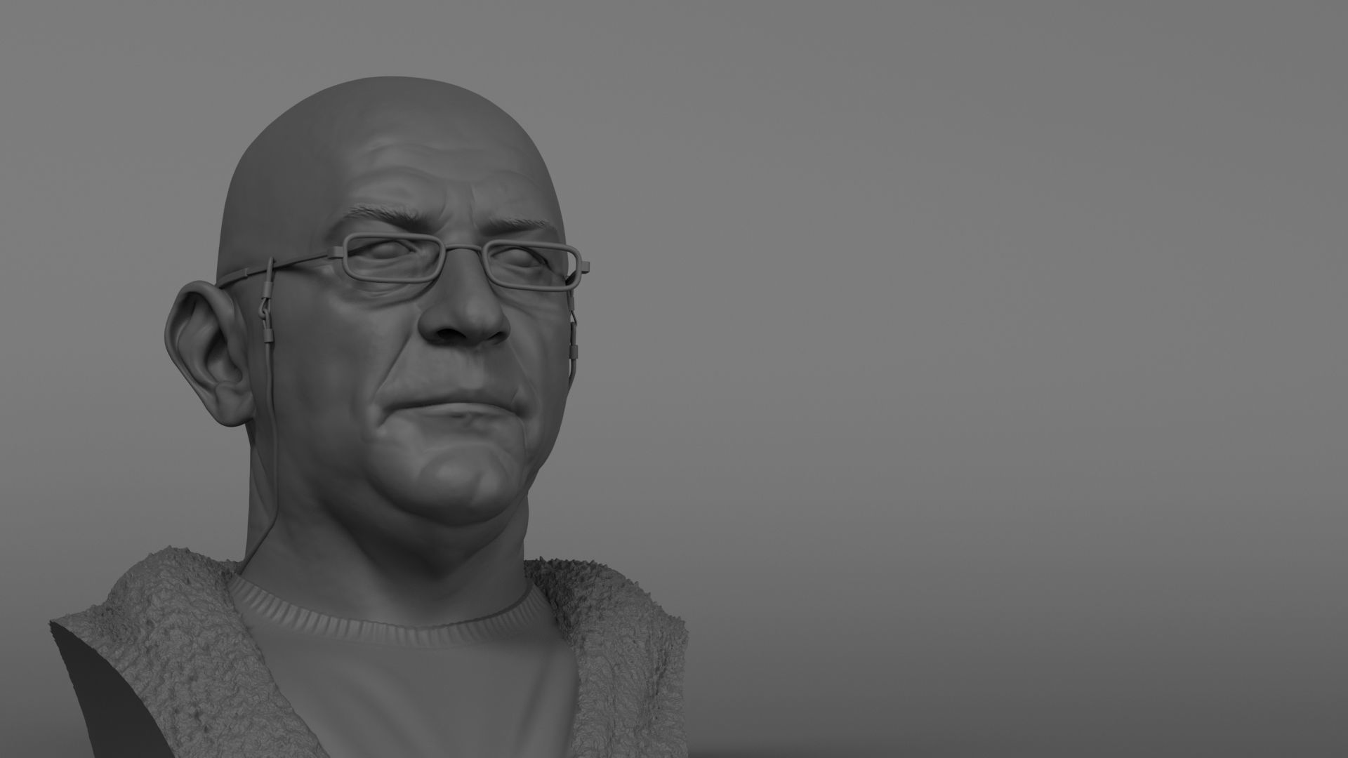 Brian Glover - Andrews - Alien 3 3D print model_6