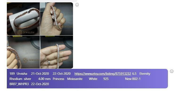 Gold and Silver Designer Bangles and Bracelets with CZ Diamonds 3D print model_125