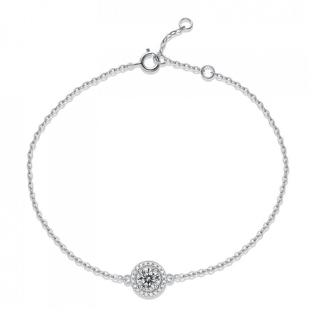 Gold and Silver Designer Bangles and Bracelets with CZ Diamonds 3D print model_2