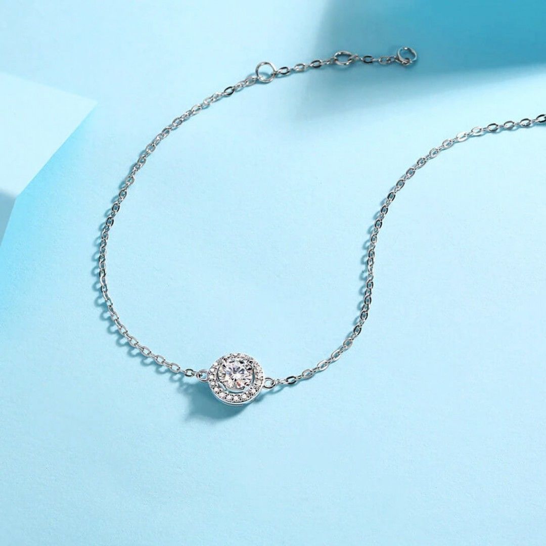 Gold and Silver Designer Bangles and Bracelets with CZ Diamonds 3D print model_7