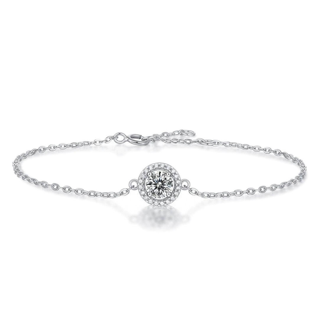 Gold and Silver Designer Bangles and Bracelets with CZ Diamonds 3D print model_1