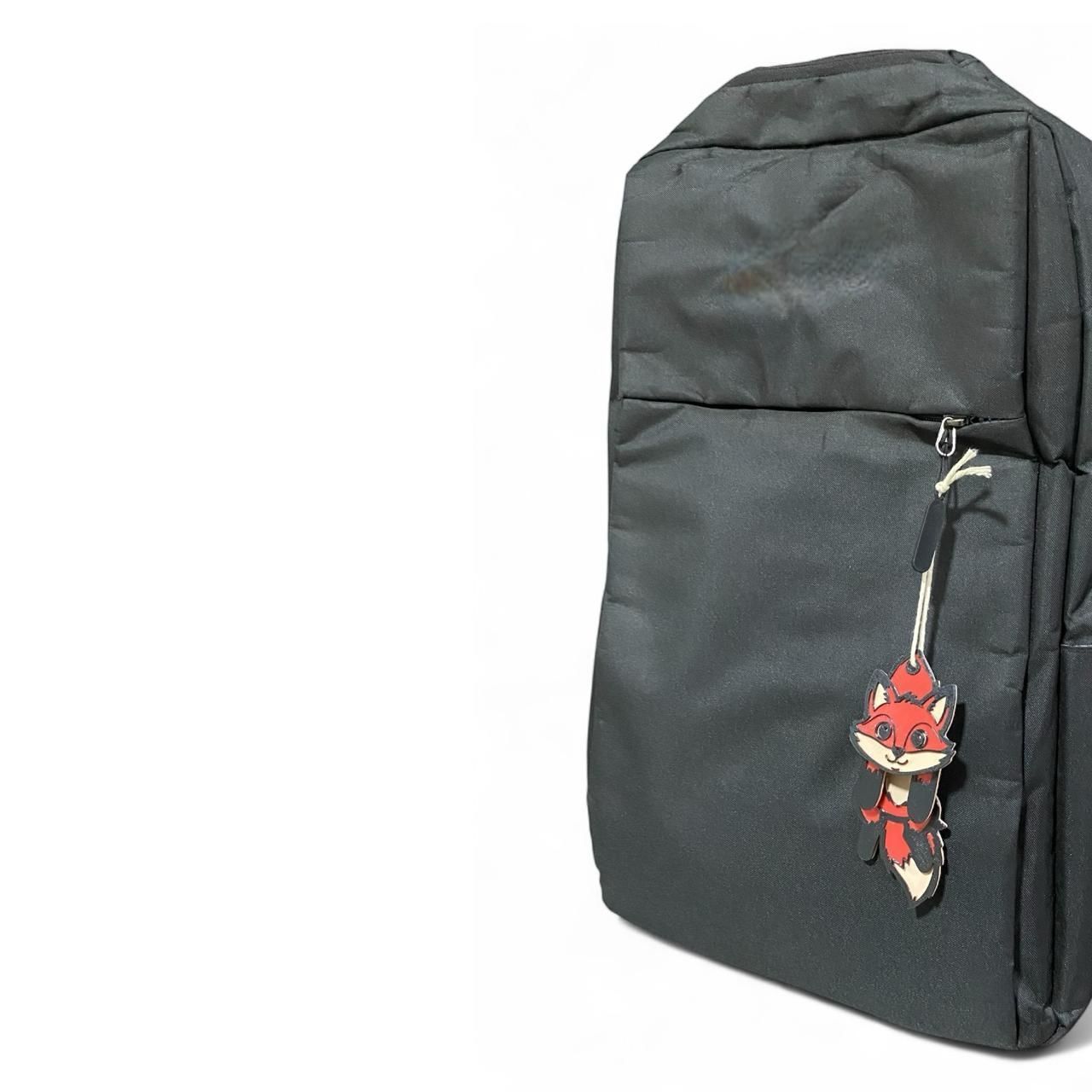 Hanging cute fox keychain 3D print model_6