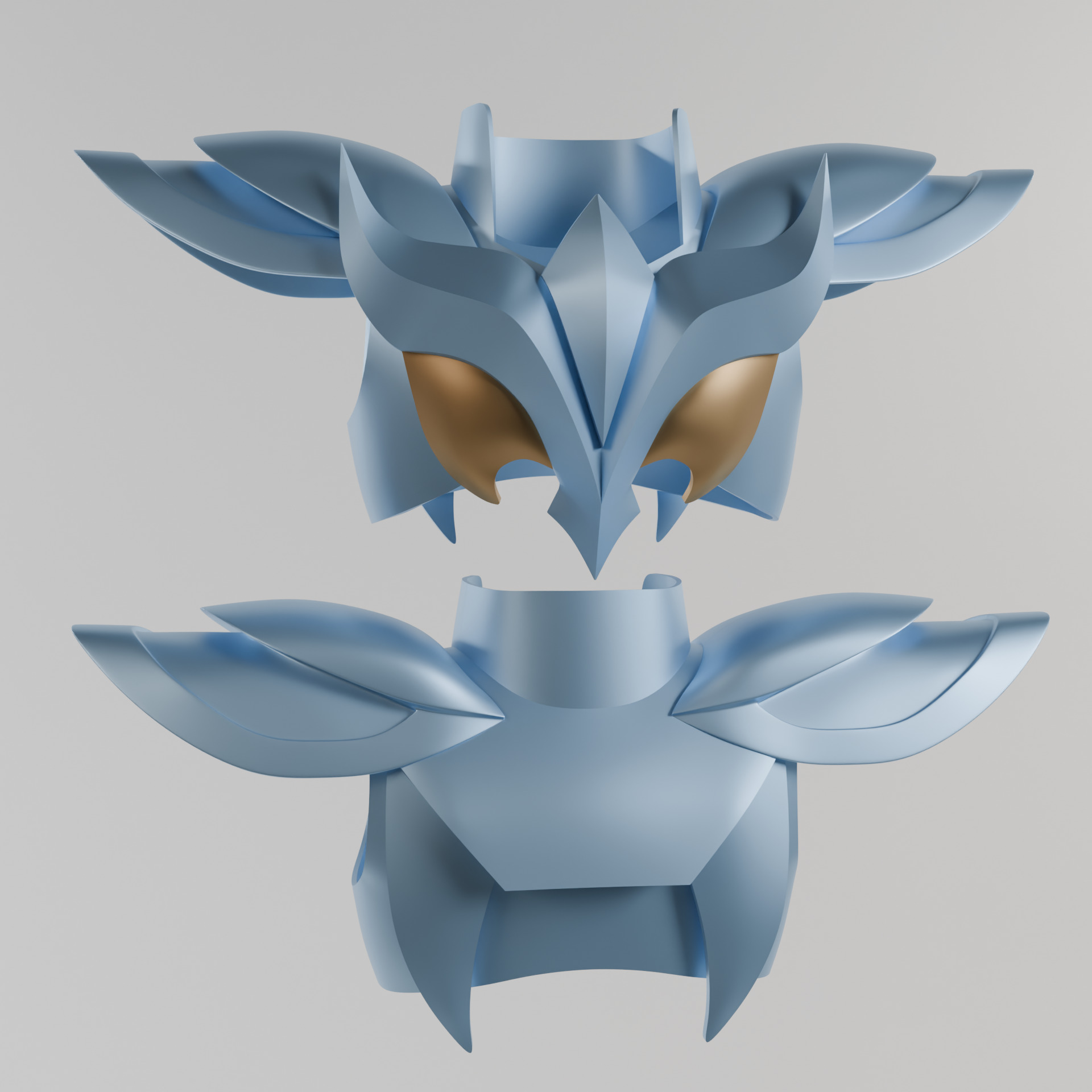 Phoenix Ikki Costume V2 Saint Seiya Inspired 3D Print Model 3D print model_3