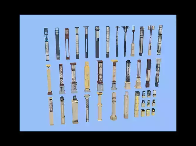  Landscape wall lamp column lamp