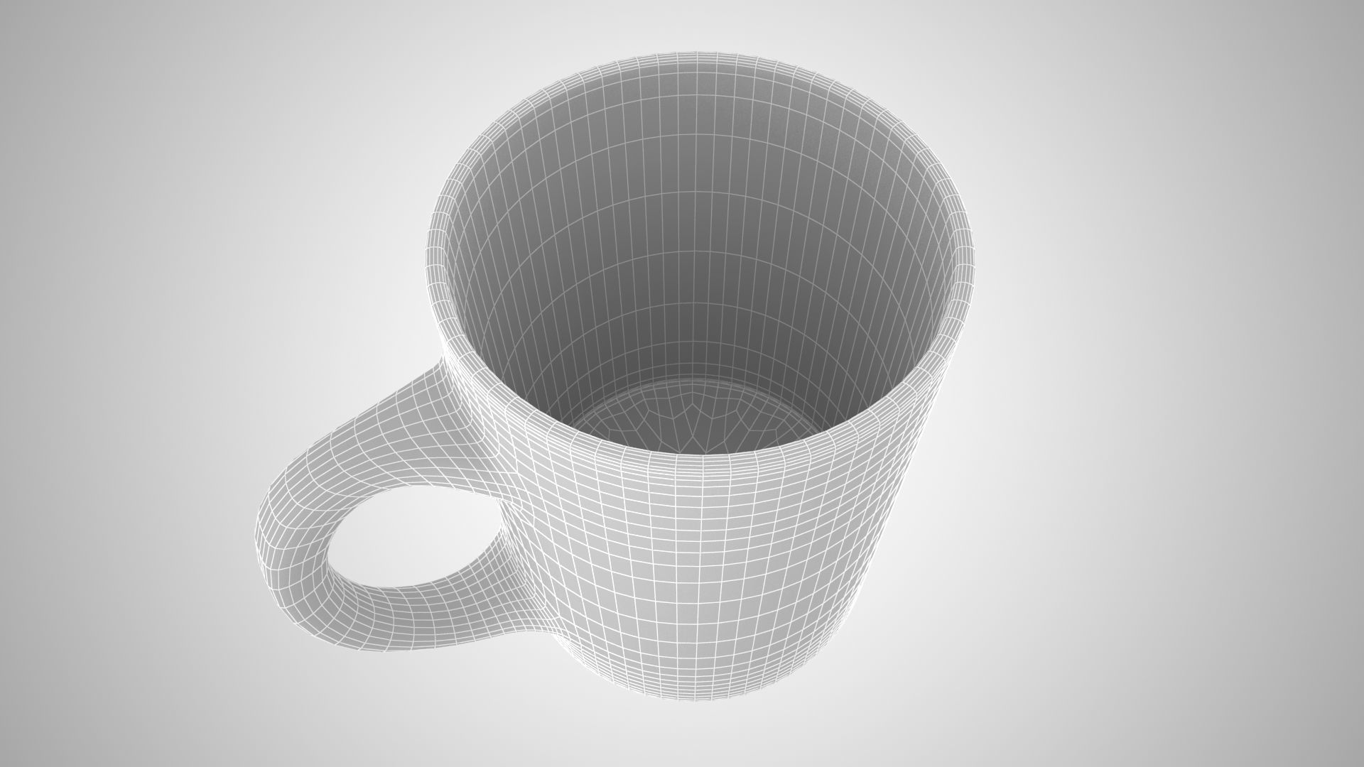 Coffee Mug Slate Gray Color 3D model_7