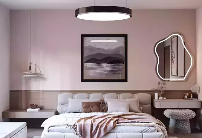 bedroom scene by buildline