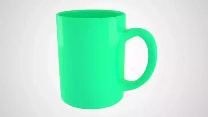 Coffee Mug Medium Spring Green Color