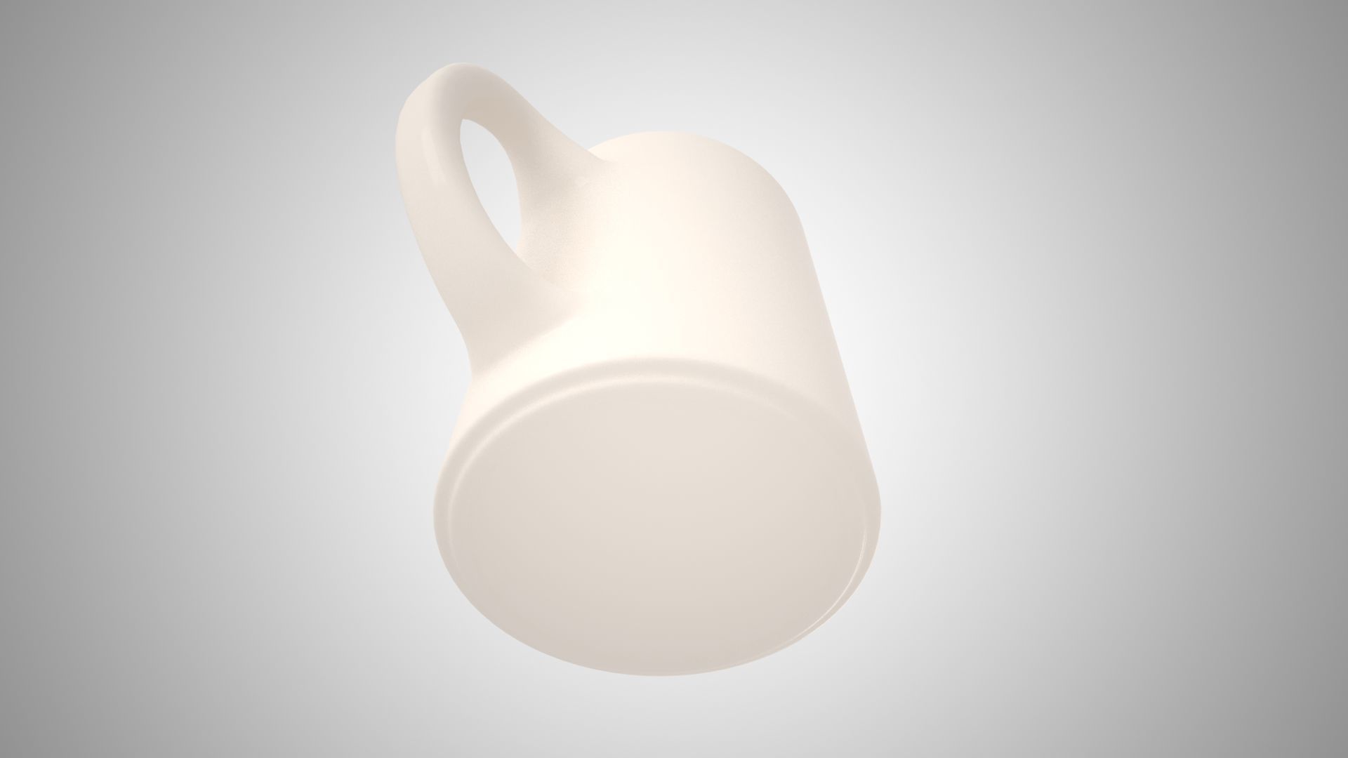 Coffee Mug Linen Color 3D model_2