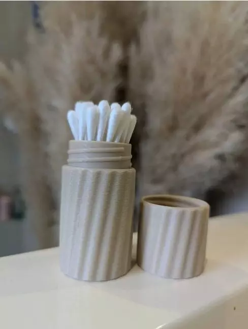 Cotton swab container 3D print model
