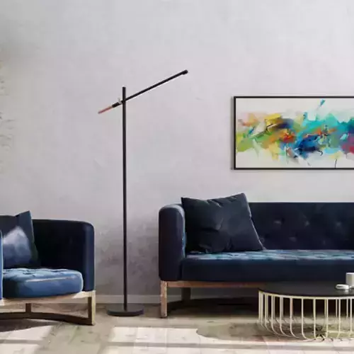 Minimalist LED Floor Lamp 3D Model