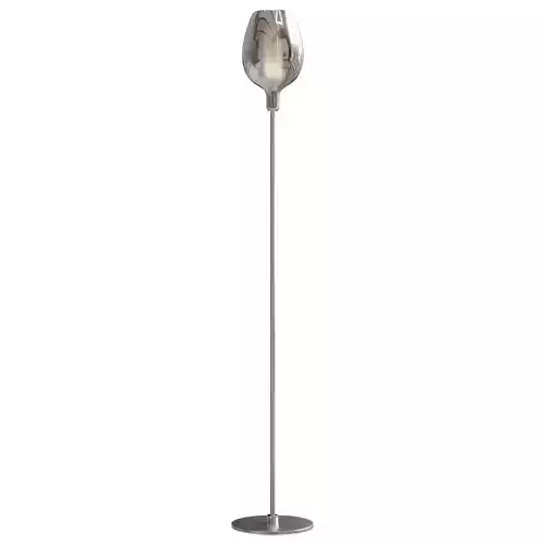 Glass Shade Floor Lamp 3D Model