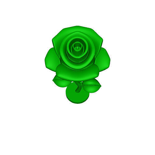 Realistic or Stylized 3D Flower Model  3D model