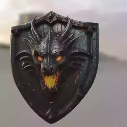 Infernal Dragon Shield 