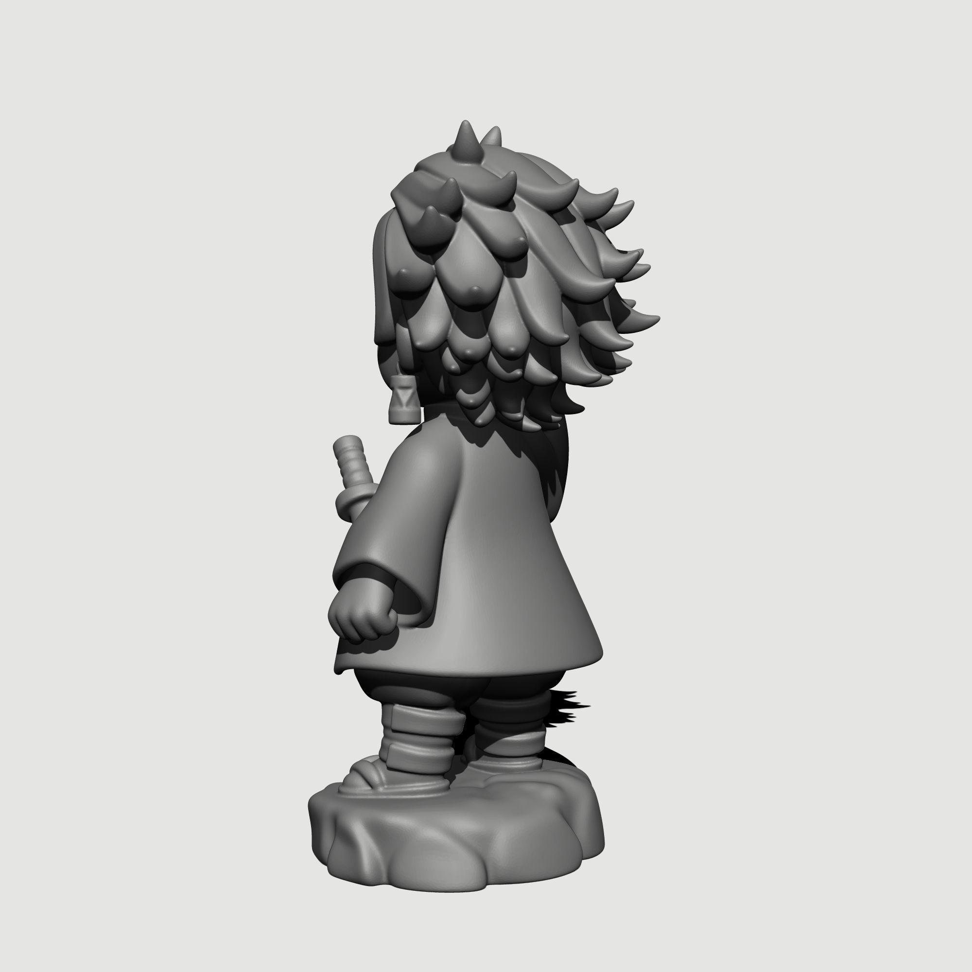 Tanjiro 3D print model_2