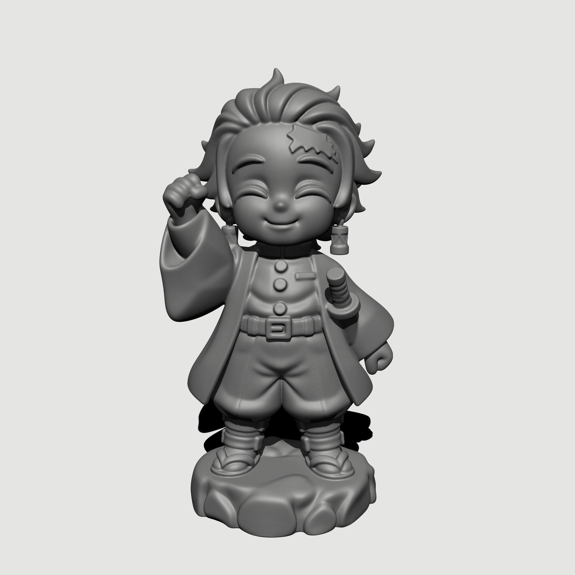 Tanjiro 3D print model_1