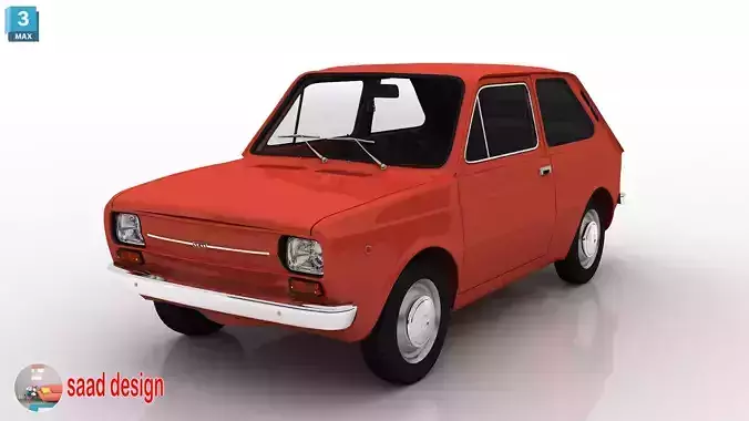 seat 133 1975 3d model