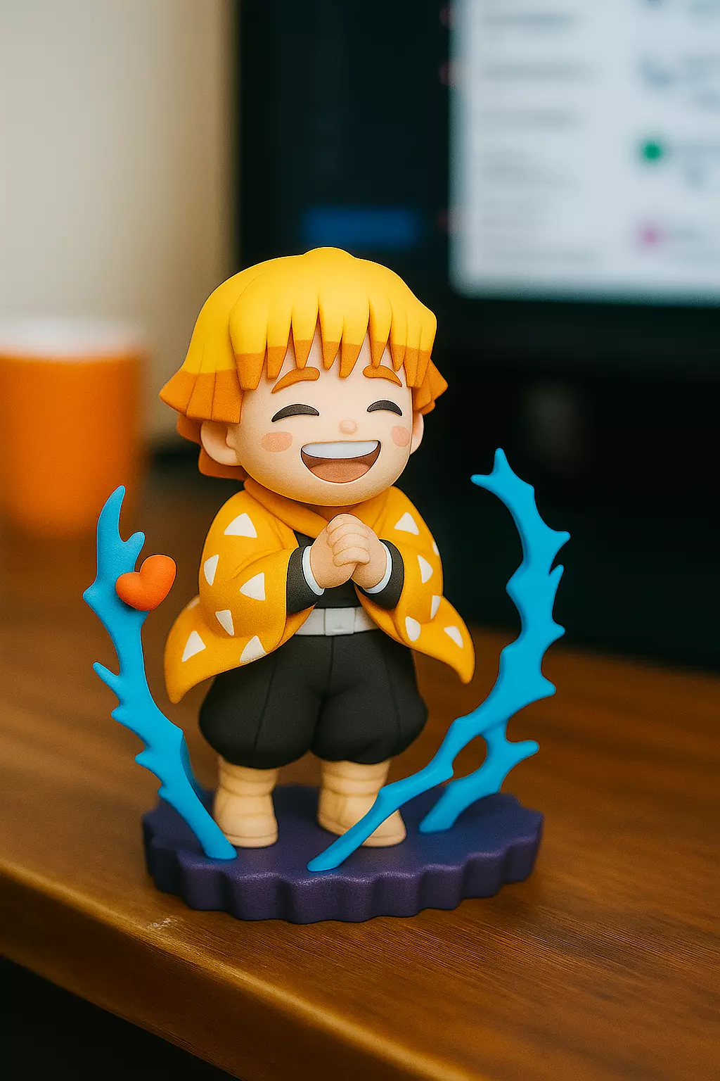 Zenitsu - Kimetsu no Yaiba Free 3D print model_0