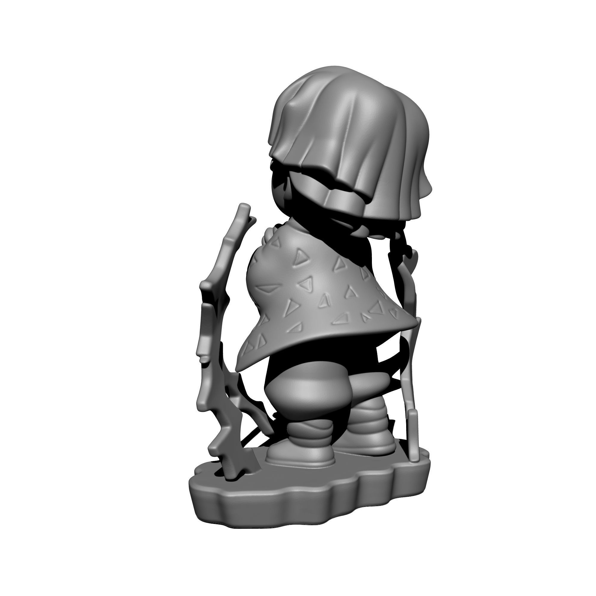 Zenitsu - Kimetsu no Yaiba Free 3D print model_2