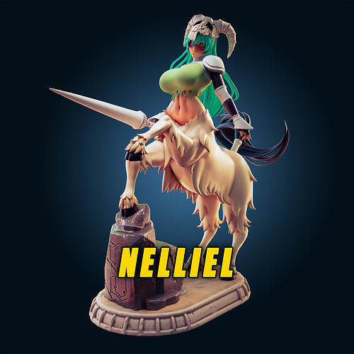 18 ADULT Bleach Nelliel Figure Model Diorama 3D print model