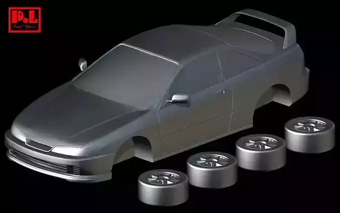 Honda Integra Type R 2nd Gen 1995-2001 3D print model