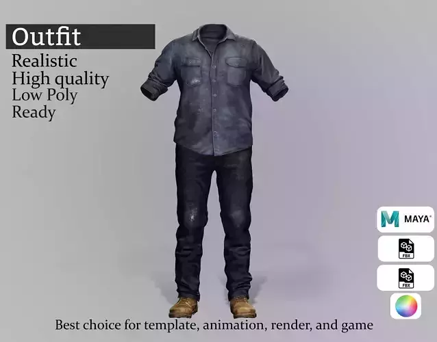 Apocalyptic Civilian Outfit